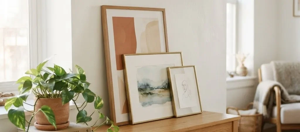 How to Hang Art Without Nails and Keep Your Deposit Safe