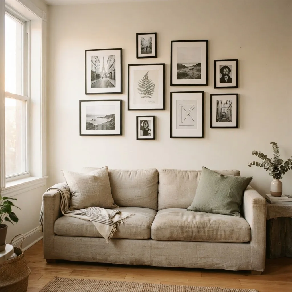 Gallery Wall Layout Ideas That Feel Curated, Not Chaotic