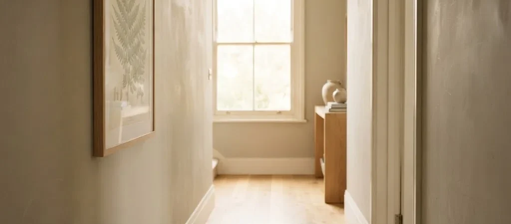 How to Decorate a Narrow Hallway Wall Without Regrets
