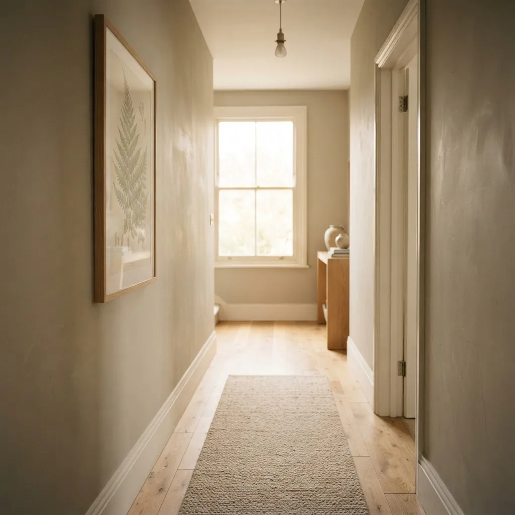 How to Decorate a Narrow Hallway Wall Without Regrets